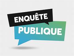 Avis d’enquête publique