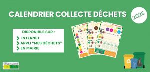Où retrouver votre calendrier collecte des déchets 2025 ?