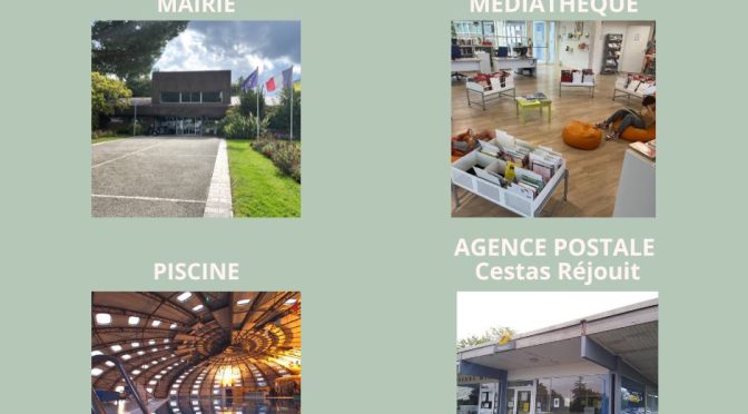 INFO SERVICES MUNICIPAUX – FERMETURES PONTS & JOURS FÉRIÉS