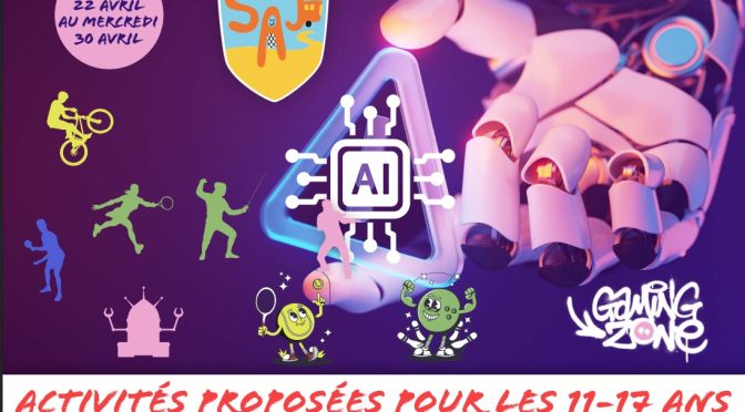 SAJ : Programme Vacances de Printemps