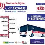 Nouvelle ligne Car Express 480