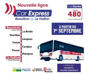 Nouvelle ligne Car Express 480