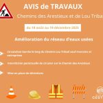 Travaux d’amélioration du réseau d’eaux usées