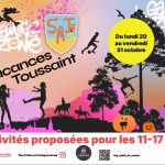Programme Saj Vacances de la Toussaint