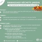 Ramassage des déchets de jardin pour les personnes âgées