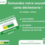 Nouvelle carte d’accès à la déchetterie de Canéjan–Cestas