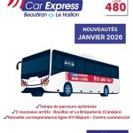 Cars express : ce qui change à partir de janvier 2026