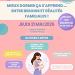Mieux dormir, ça s’apprend : une soirée dédiée au sommeil des tout-petits de 0 à 6ans