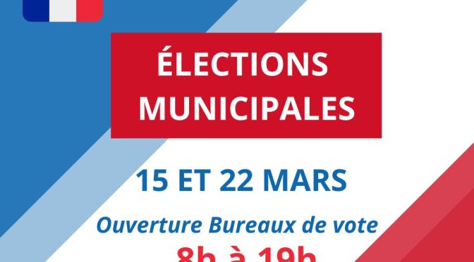 Élections municipales 2026 : rappel des horaires des bureaux de vote
