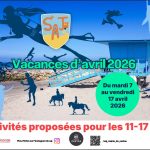 Vacances d’avril : le programme du SAJ