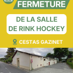 Fermeture de la salle de Rink Hockey de Gazinet