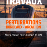 Travaux SNCF : perturbations sur la ligne Bordeaux – Arcachon durant le mois de mai