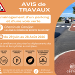 Complexe sportif du Bouzet : des aménagements pour favoriser les mobilités douces