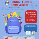 Le Conseil Municipal des Enfants organise une collecte solidaire de fournitures scolaires