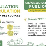 Régulation de la circulation sur le Chemin des Sources : donnez votre avis !