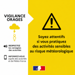 Vigilance météo en Gironde