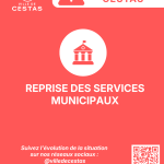 Reprise progressive des services municipaux