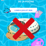 Réouverture de la piscine
