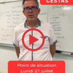 Incendies – Intervention de M. le Maire – Point de situation du lundi 27 juillet