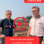 Incendie de Cestas : comprendre le travail réalisé sur le terrain