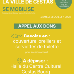 APPEL À LA SOLIDARITÉ