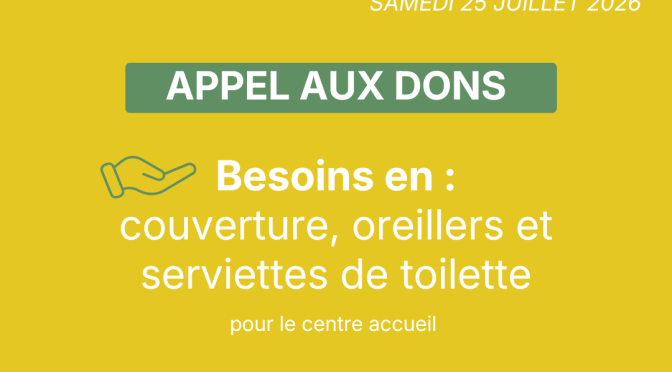 APPEL À LA SOLIDARITÉ