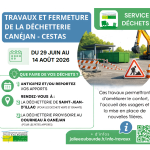 Travaux à la déchetterie de Canéjan/Cestas : fermeture estivale et solutions alternatives