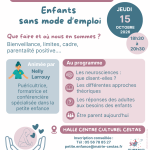 Soirée petite enfance : « Enfants sans mode d’emploi »