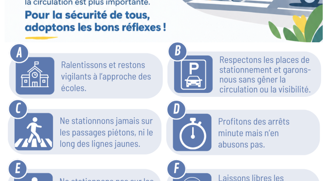 Aux abords des écoles, soyons tous vigilants !