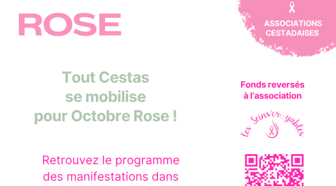 Tout Cestas se mobilise pour Octobre Rose